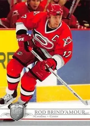 2006-07 Be A Player Portraits #20 - Rod Brind`Amour - Carolina Hurricanes