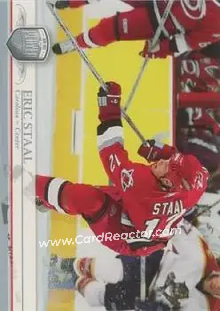 2006-07 Be A Player Portraits #22 - Eric Staal - Carolina Hurricanes - Front