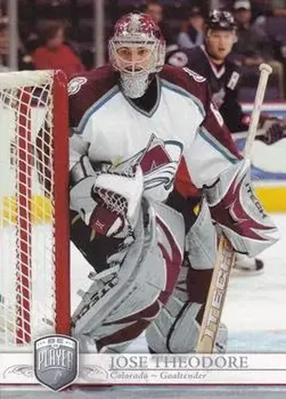 2006-07 Be A Player Portraits #29 - Jose Theodore - Colorado Avalanche
