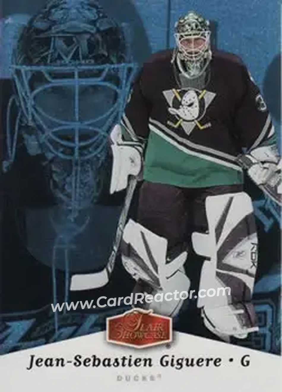 2006-07 Flair Showcase #1 - Jean-Sebastien Giguere - Anaheim Ducks - Front