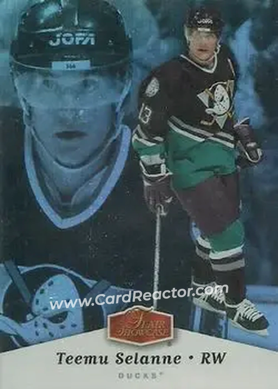 2006-07 Flair Showcase #2 - Teemu Selanne - Anaheim Ducks - Front