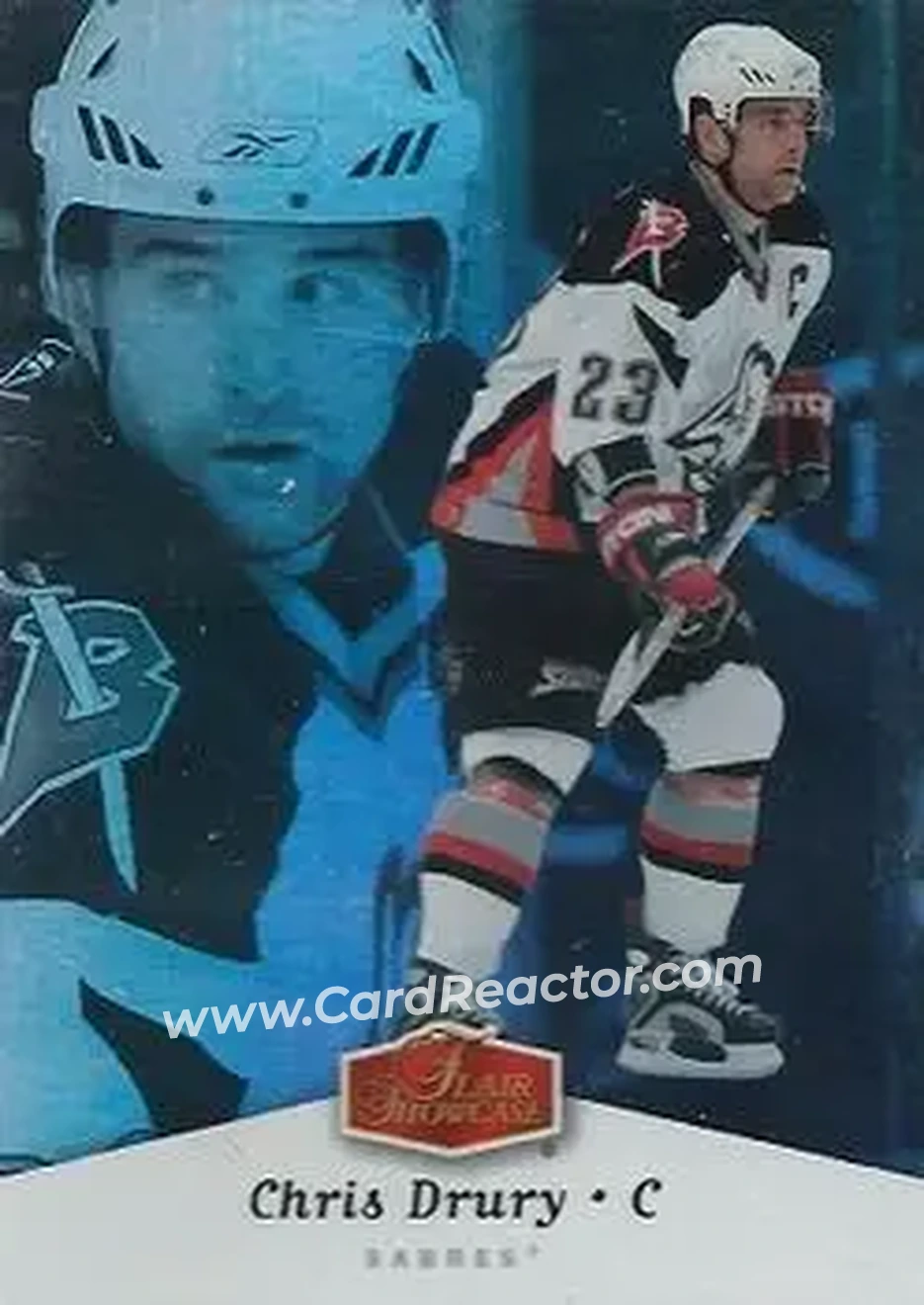 2006-07 Flair Showcase #13 - Chris Drury - Buffalo Sabres - Front