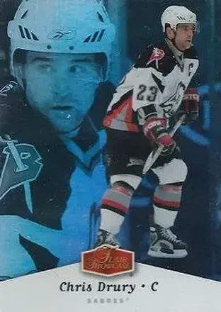 Chris Drury · 2006-07 Flair Showcase #13