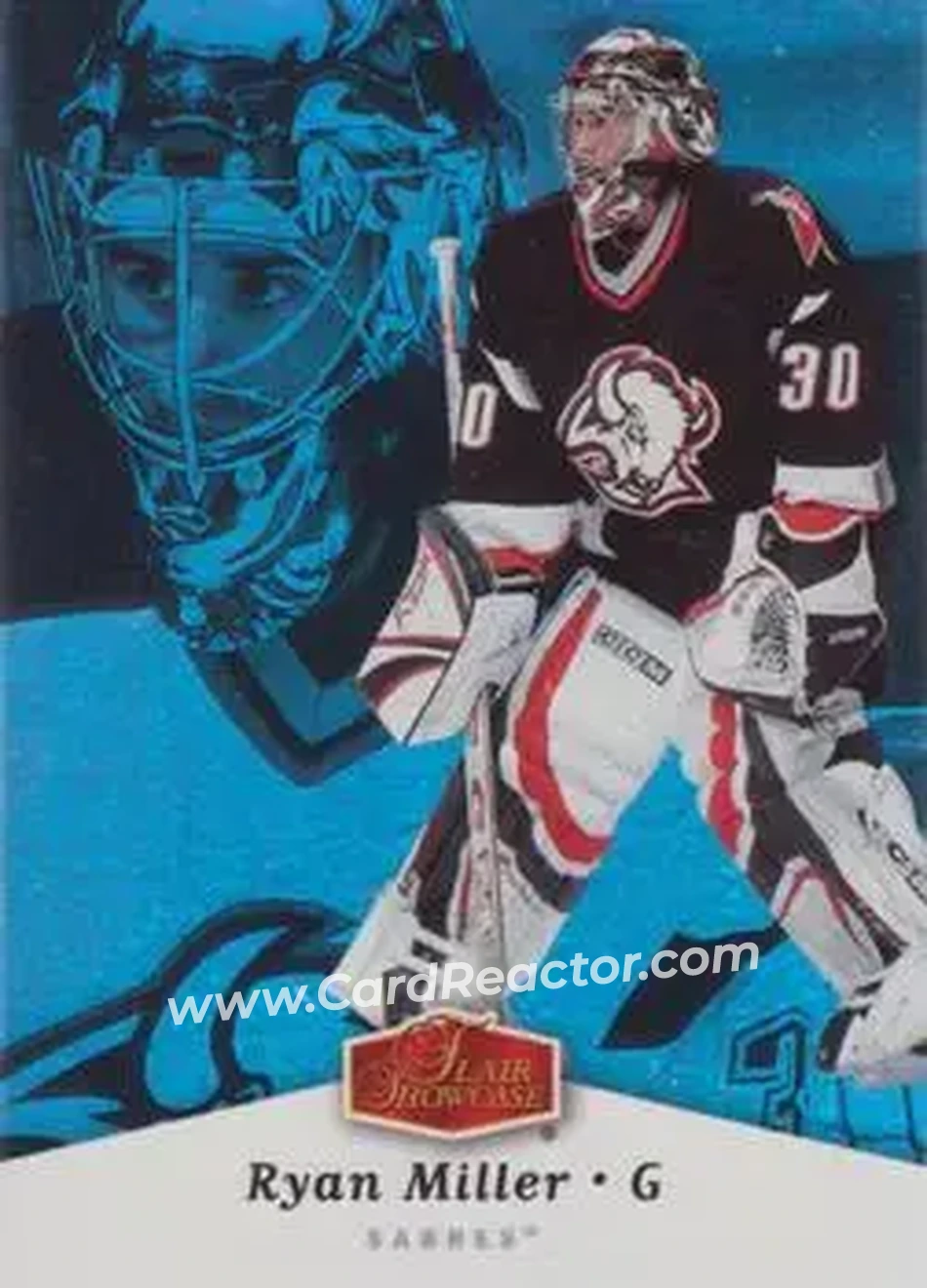 2006-07 Flair Showcase #14 - Ryan Miller - Buffalo Sabres - Front