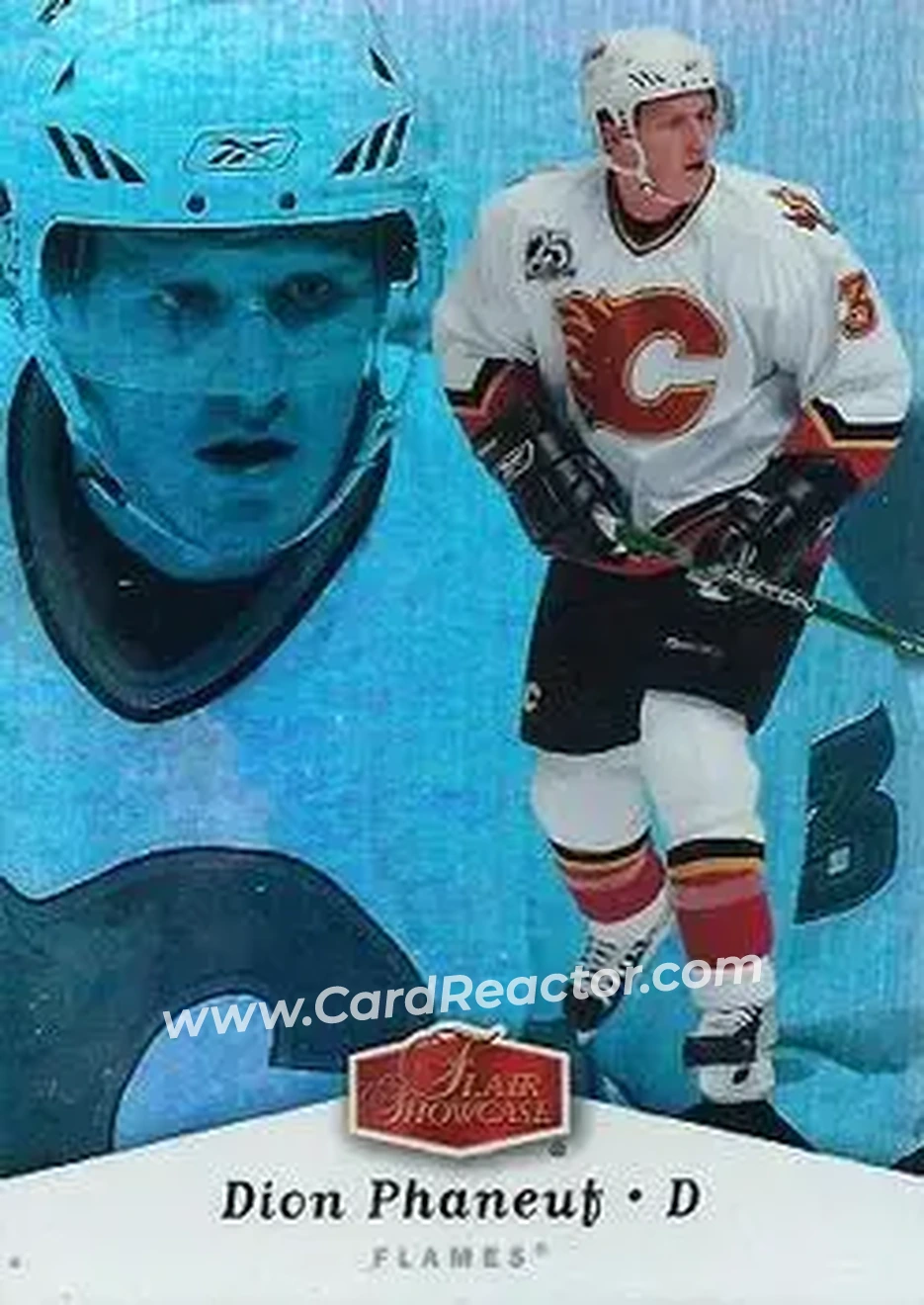 2006-07 Flair Showcase #18 - Dion Phaneuf - Calgary Flames - Front