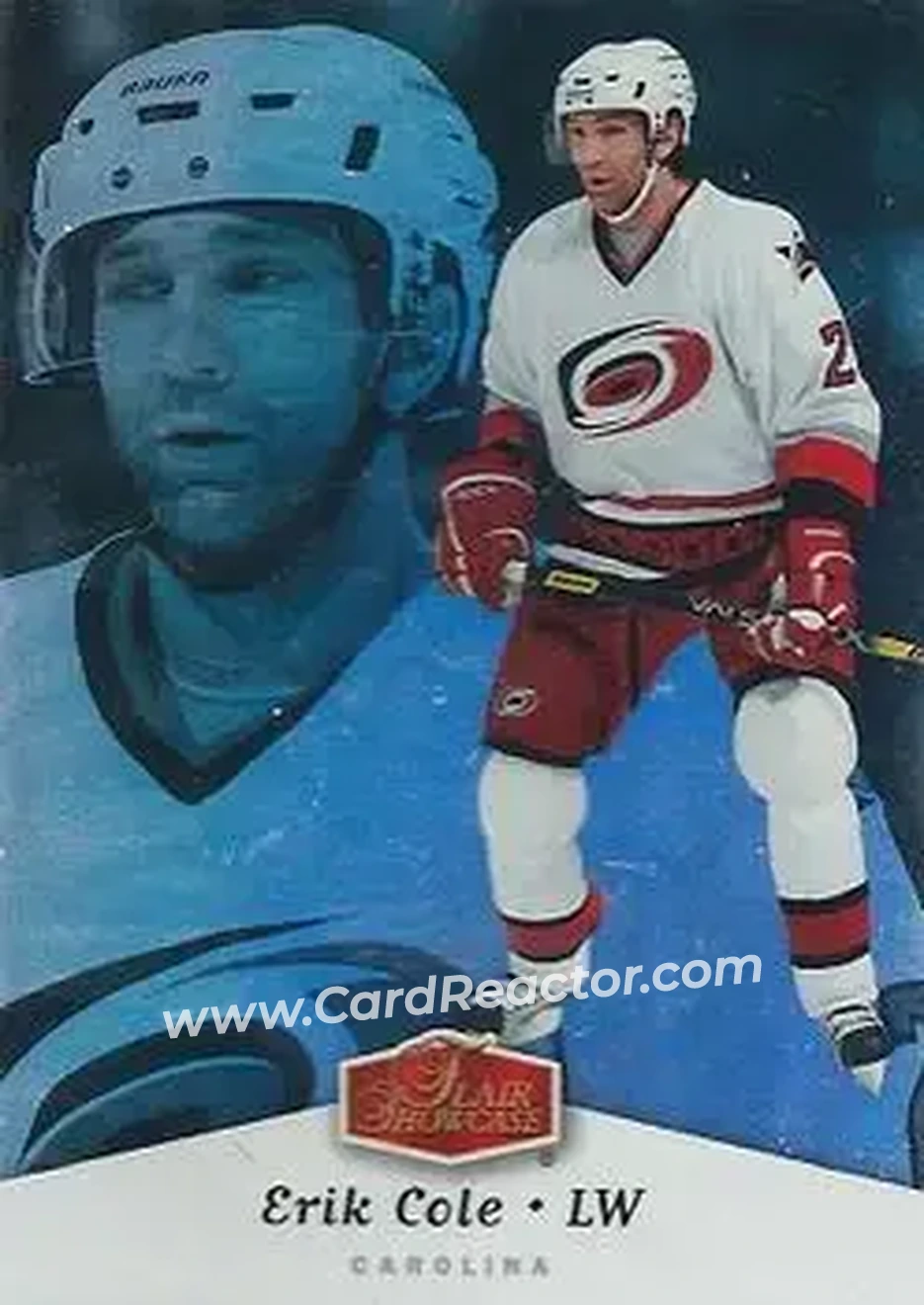 2006-07 Flair Showcase #22 - Erik Cole - Carolina Hurricanes - Front