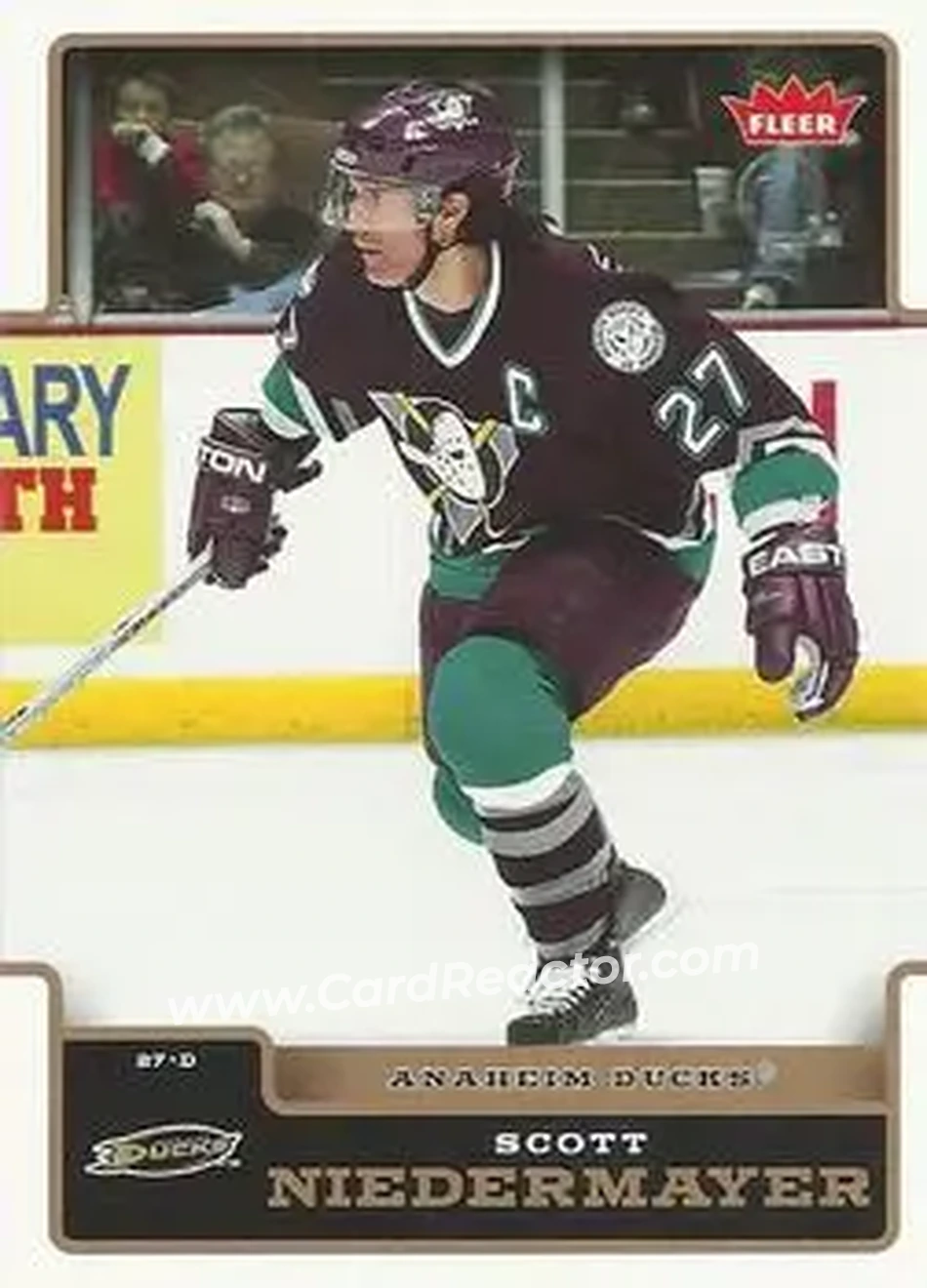 2006-07 Fleer #4 - Scott Niedermayer - Anaheim Ducks - Front