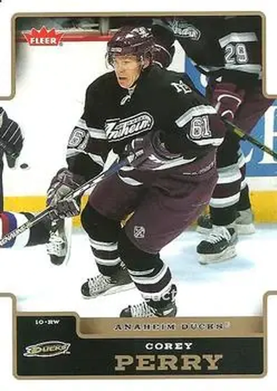 2006-07 Fleer #8 - Corey Perry - Anaheim Ducks - Front