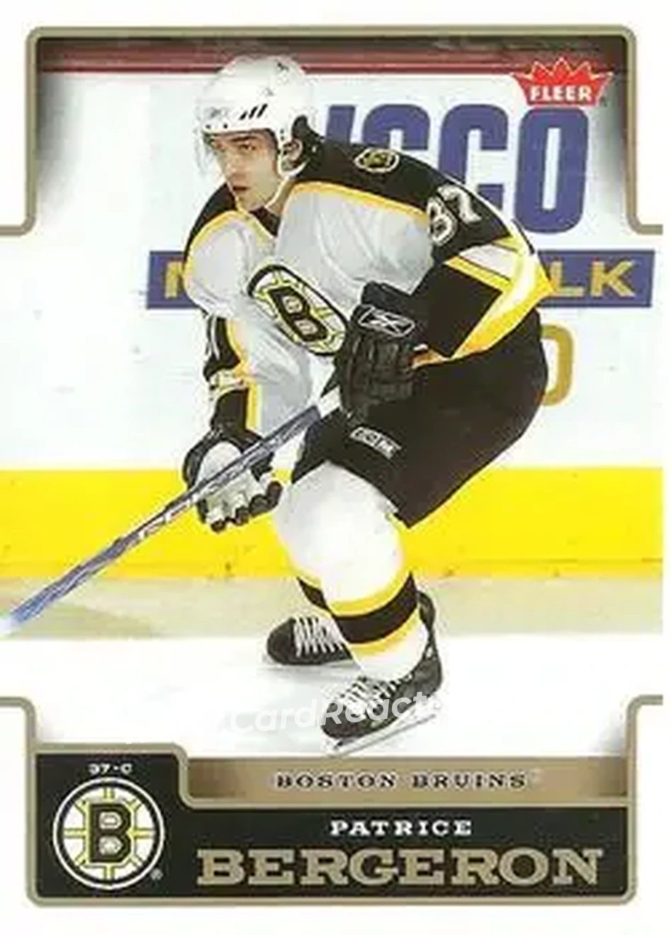 2006-07 Fleer #15 - Patrice Bergeron - Boston Bruins - Front