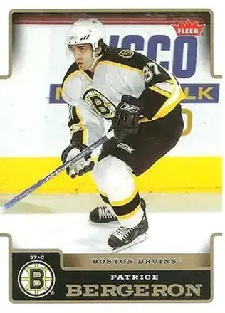 Patrice Bergeron · 2006-07 Fleer #15