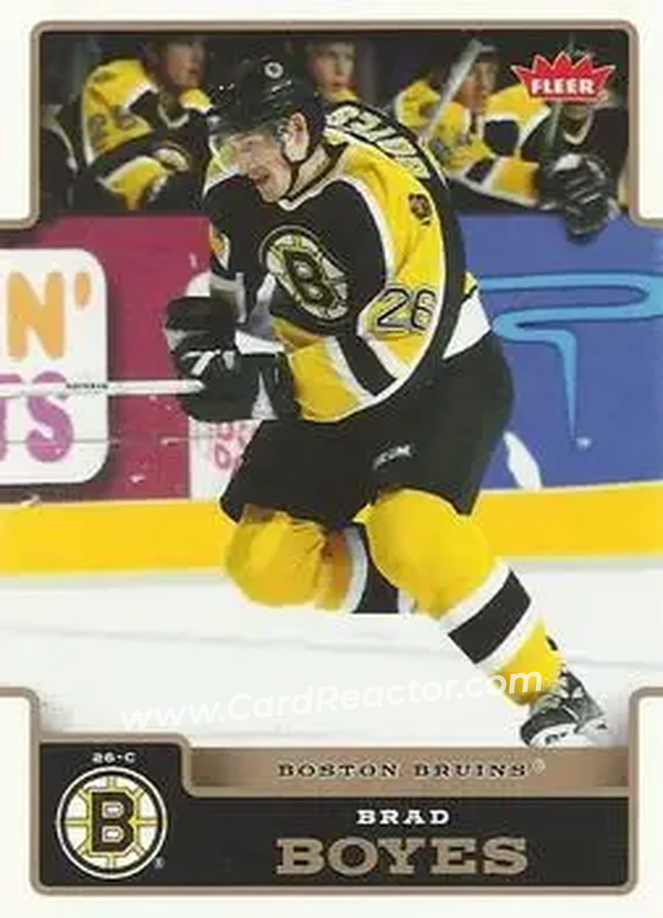 2006-07 Fleer #17 - Brad Boyes - Boston Bruins - Front