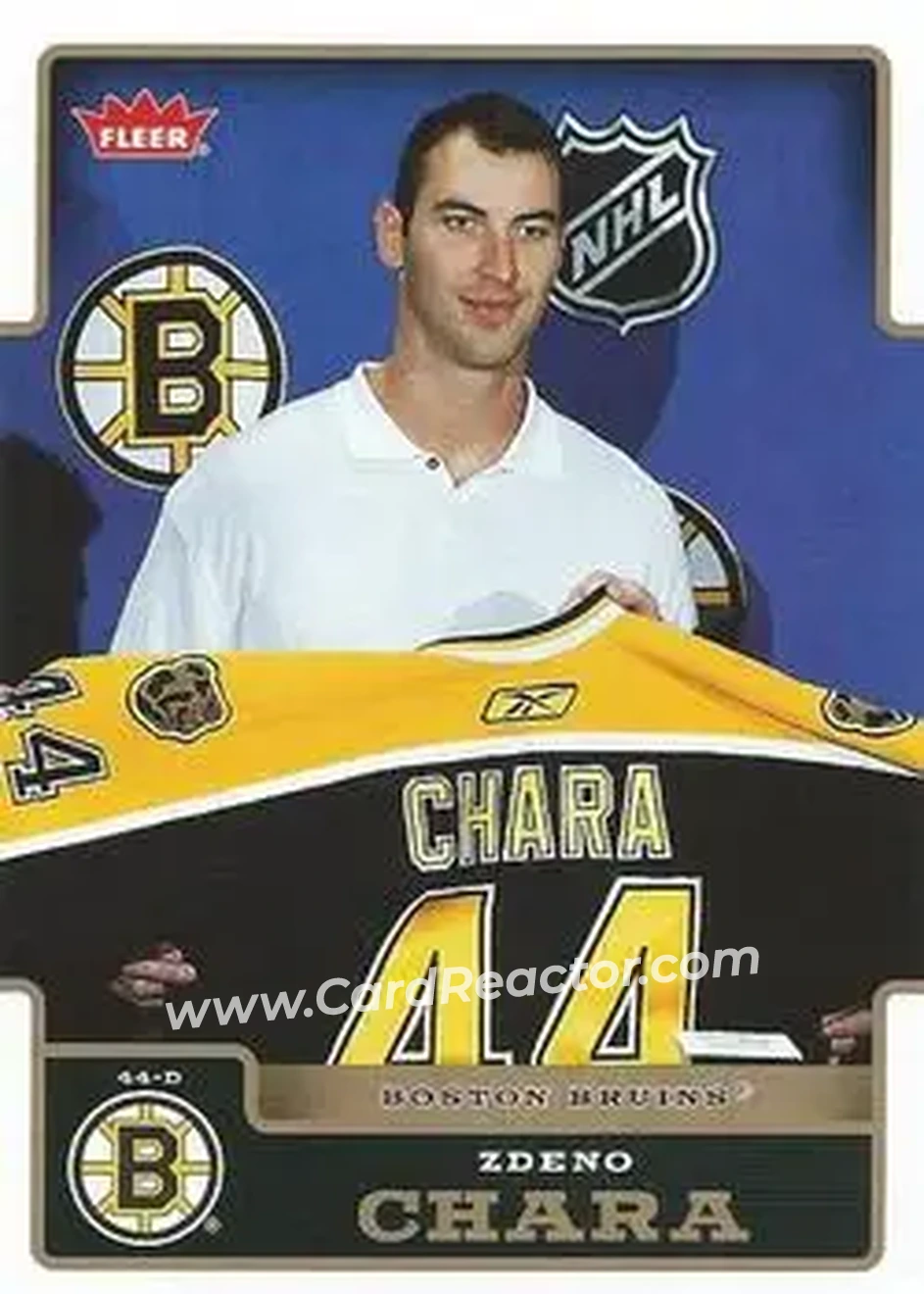 2006-07 Fleer #18 - Zdeno Chara - Boston Bruins - Front