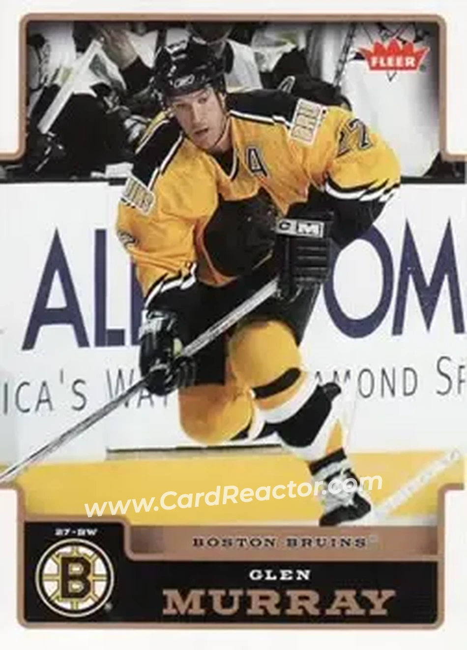 2006-07 Fleer #20 - Glen Murray - Boston Bruins - Front