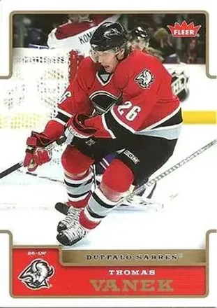 2006-07 Fleer #26 - Thomas Vanek - Buffalo Sabres