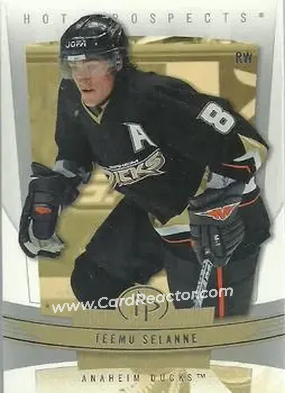 2006-07 Fleer Hot Prospects #3 - Teemu Selanne - Anaheim Ducks - Front 2006-07 Fleer Hot Prospects #3 - Teemu Selanne - Anaheim Ducks - Front