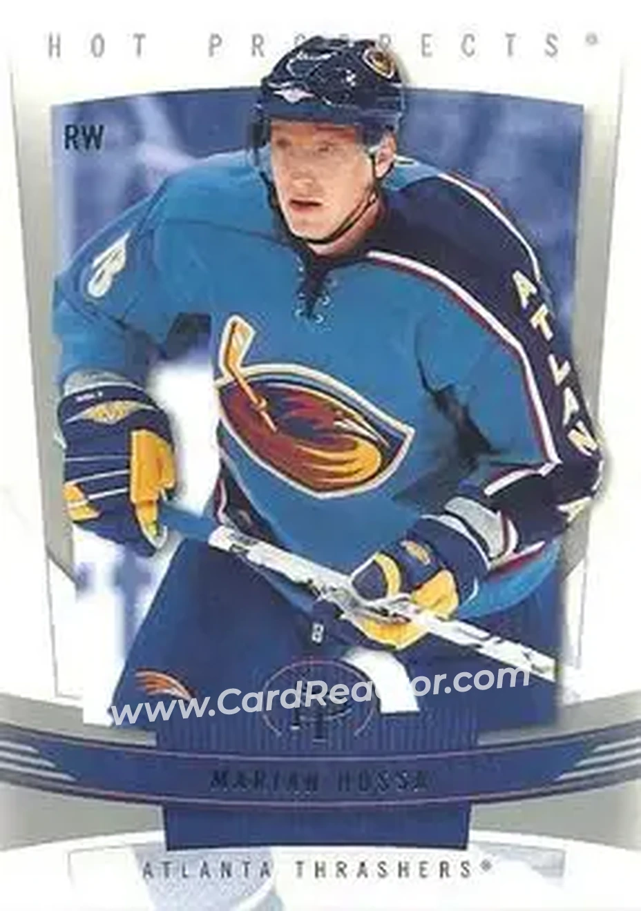 2006-07 Fleer Hot Prospects #5 - Marian Hossa - Atlanta Thrashers - Front