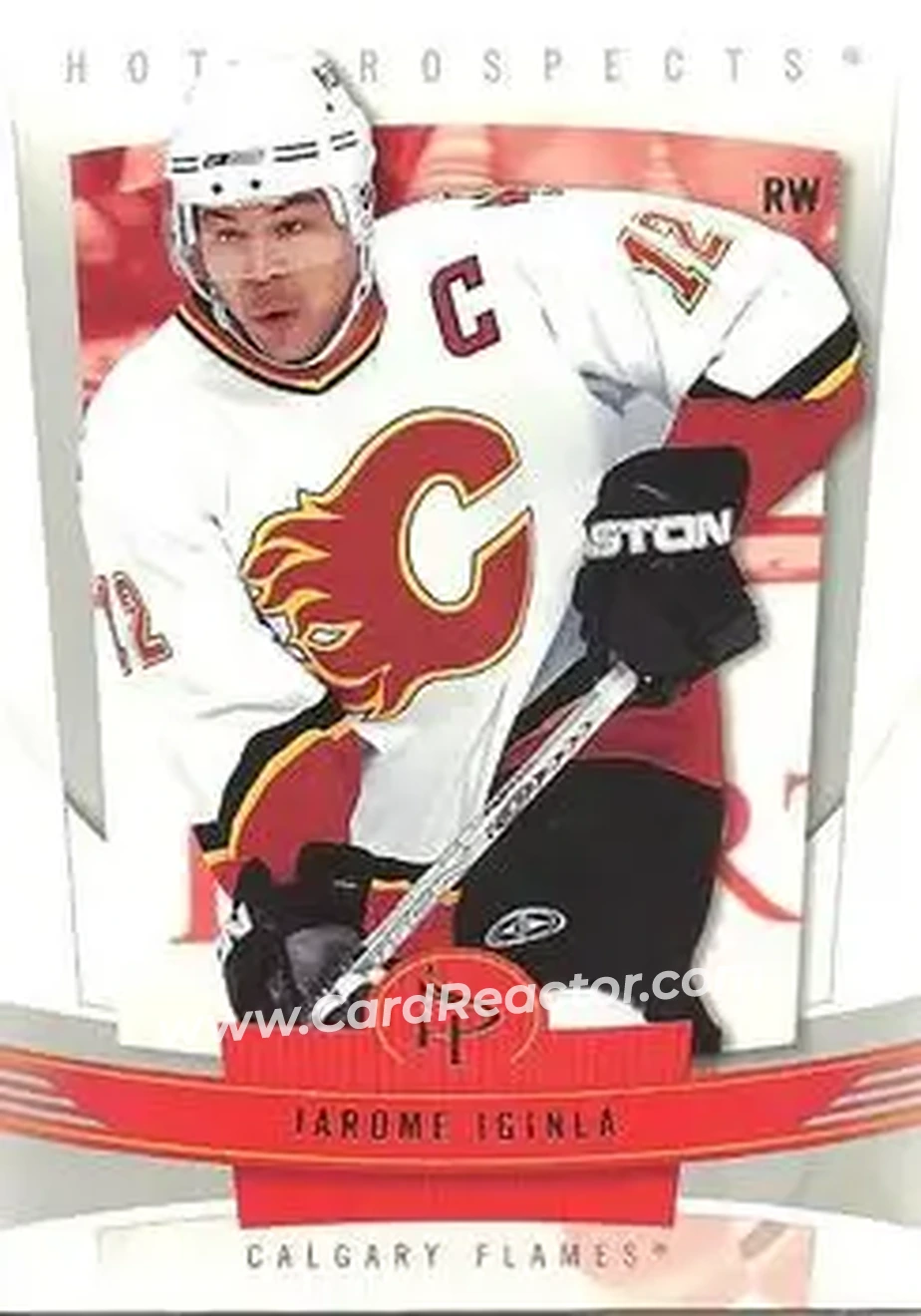 2006-07 Fleer Hot Prospects #15 - Jarome Iginla - Calgary Flames - Front