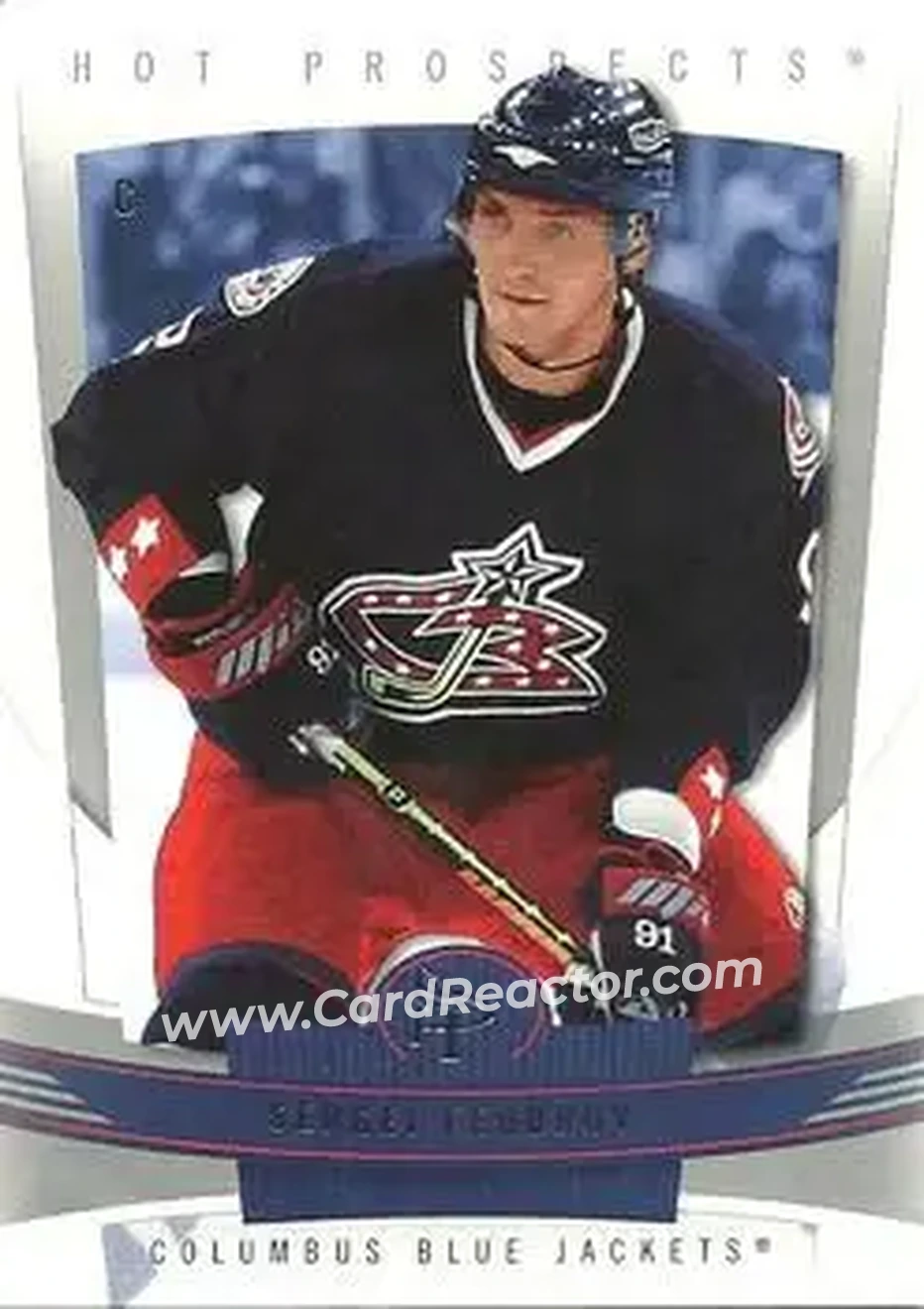 2006-07 Fleer Hot Prospects #30 - Sergei Fedorov - Columbus Blue Jackets - Front