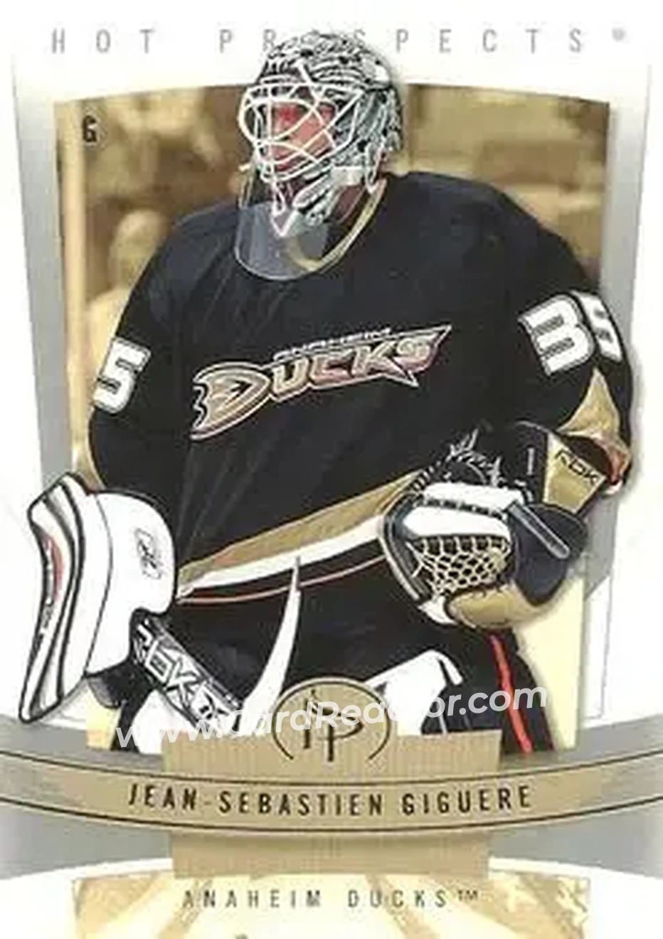 2006-07 Fleer Hot Prospects #2 - Jean-Sebastien Giguere - Anaheim Ducks - Front