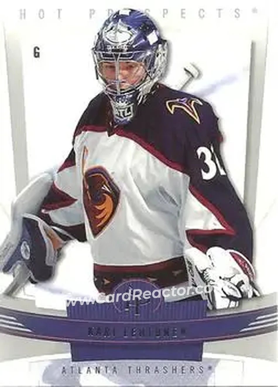 2006-07 Fleer Hot Prospects #6 - Kari Lehtonen - Atlanta Thrashers - Front