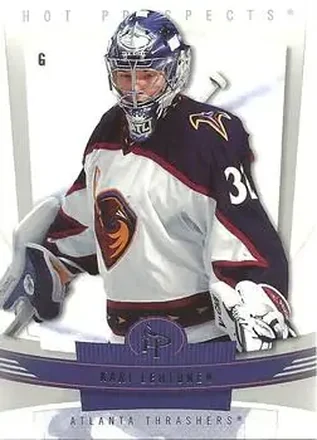 2006-07 Fleer Hot Prospects #6 - Kari Lehtonen - Atlanta Thrashers