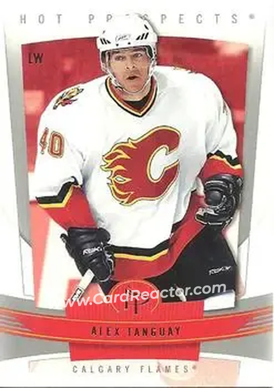 2006-07 Fleer Hot Prospects #17 - Alex Tanguay - Calgary Flames - Front