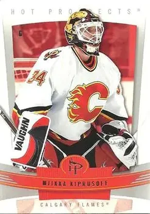2006-07 Fleer Hot Prospects #18 - Miikka Kiprusoff - Calgary Flames