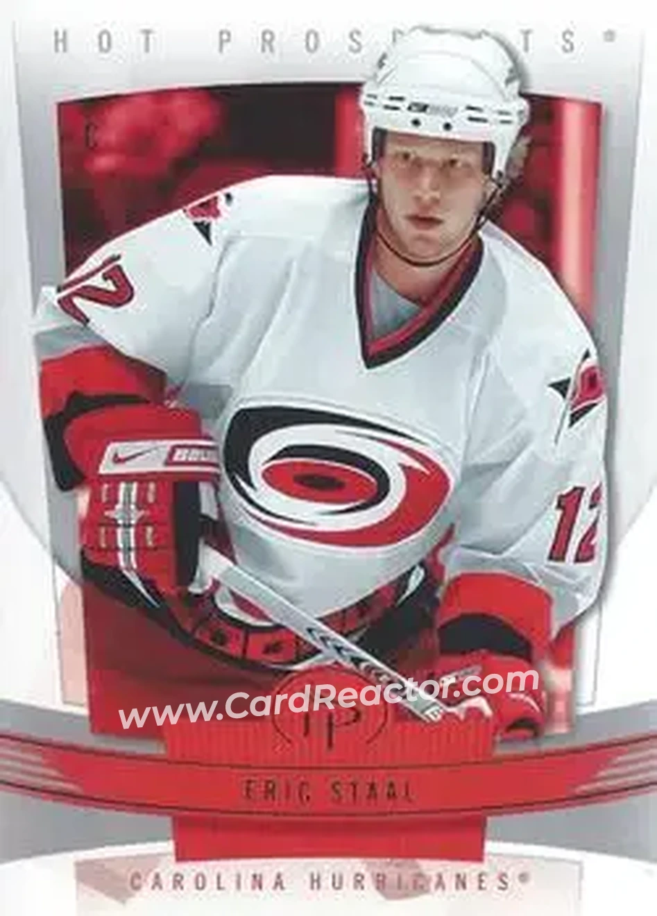 2006-07 Fleer Hot Prospects #19 - Eric Staal - Carolina Hurricanes - Front