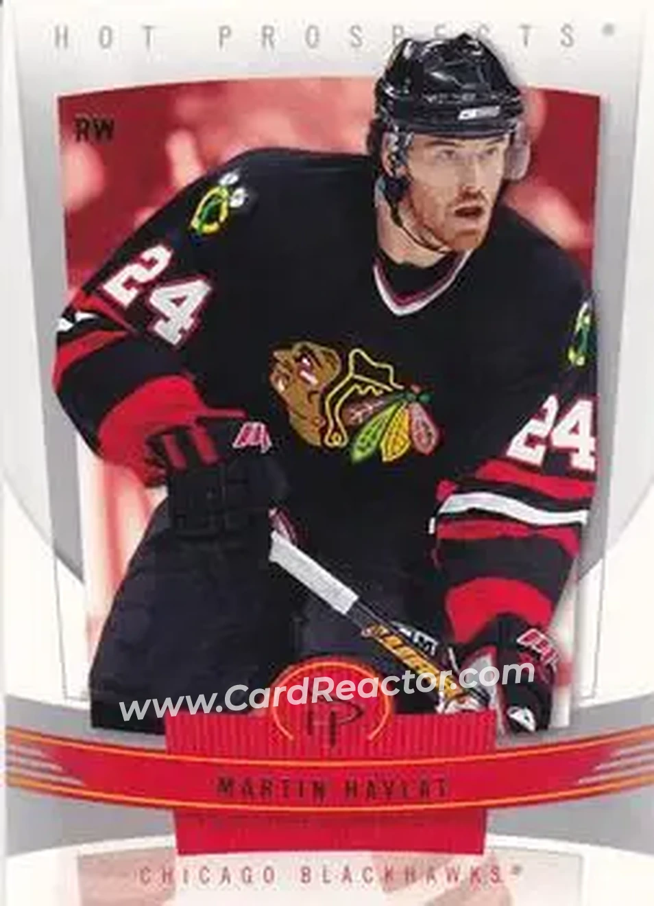 2006-07 Fleer Hot Prospects #24 - Martin Havlat - Chicago Blackhawks - Front
