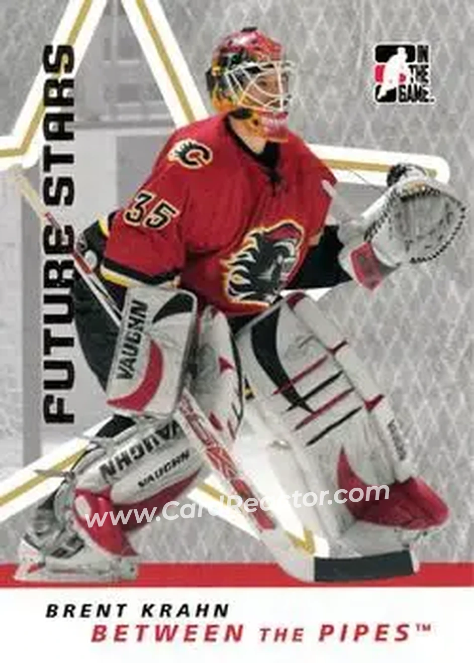 2006-07 In The Game Between The Pipes #4 - Brent Krahn - Omaha Ak-Sar-Ben Knights - Front