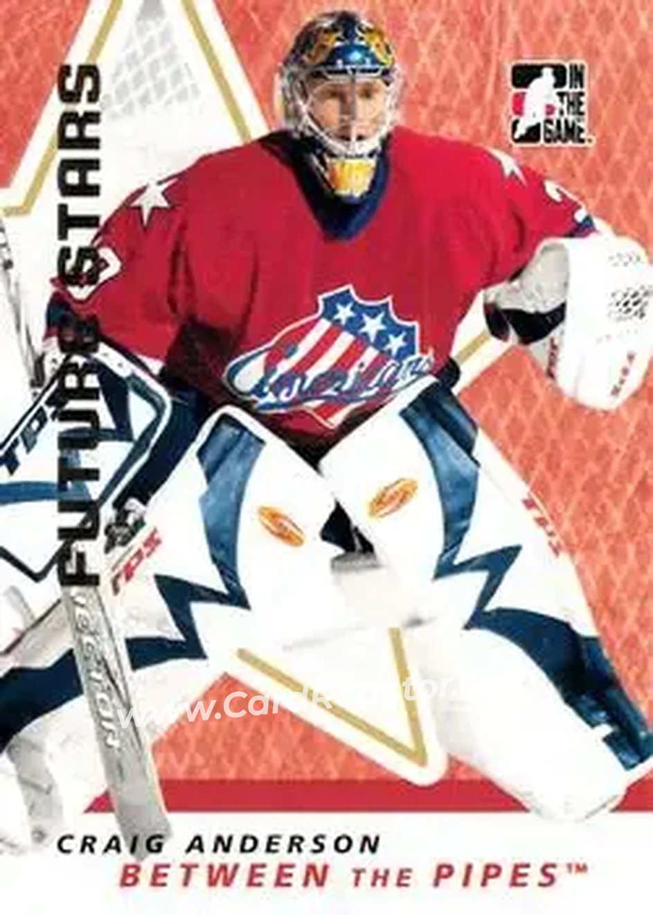 2006-07 In The Game Between The Pipes #10 - Craig Anderson - Rochester Americans - Front