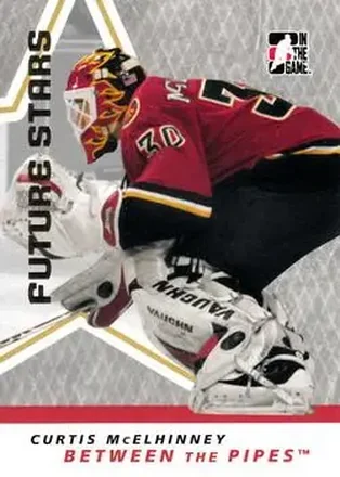 2006-07 In The Game Between The Pipes #11 - Curtis McElhinney - Omaha Ak-Sar-Ben Knights