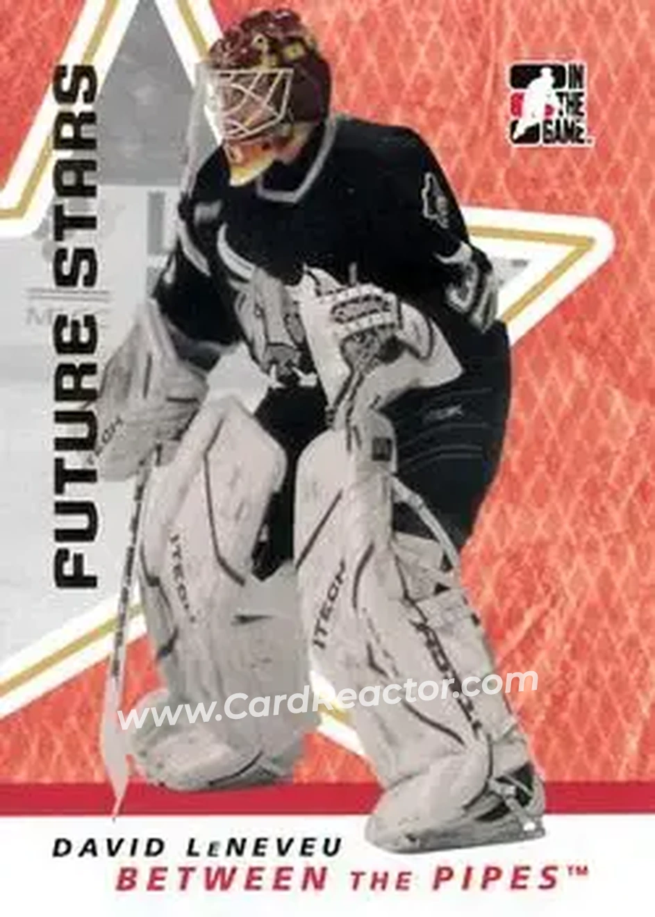 2006-07 In The Game Between The Pipes #12 - David LeNeveu - San Antonio Rampage - Front