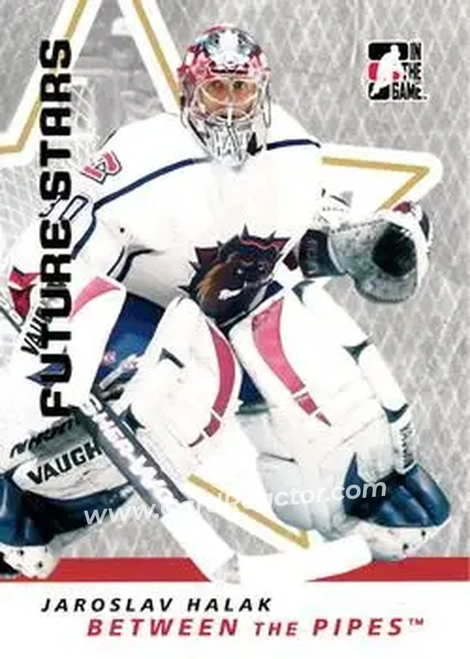 2006-07 In The Game Between The Pipes #17 - Jaroslav Halak - Hamilton Bulldogs - Front