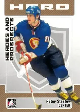 2006-07 In The Game Heroes and Prospects #4 - Peter Stastny - Slovan Bratislava