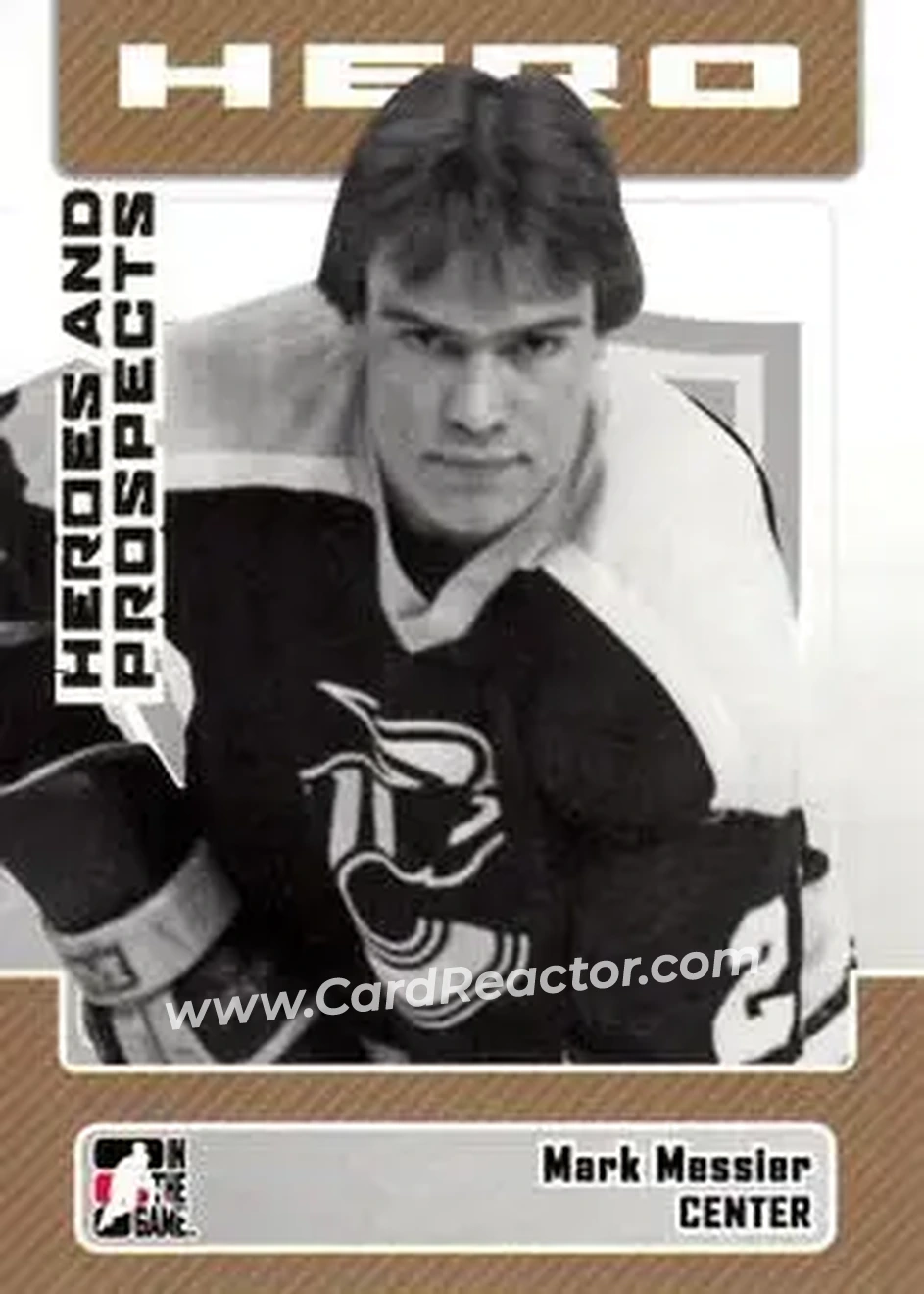2006-07 In The Game Heroes and Prospects #5 - Mark Messier - Cincinnati Stingers - Front