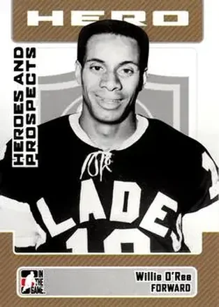 2006-07 In The Game Heroes and Prospects #6 - Willie O'Ree - Los Angeles Blades