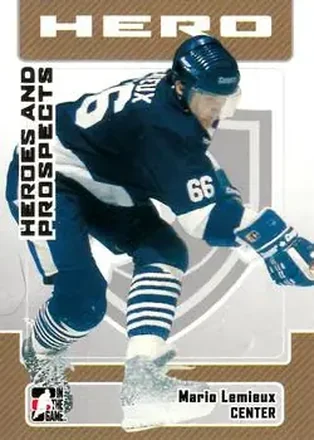 2006-07 In The Game Heroes and Prospects #9 - Mario Lemieux - Laval Voisins