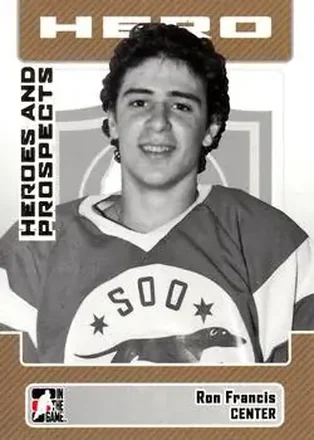 2006-07 In The Game Heroes and Prospects #12 - Ron Francis - Sault Ste. Marie Greyhounds