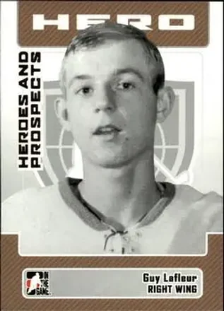 2006-07 In The Game Heroes and Prospects #13 - Guy Lafleur - Quebec Remparts