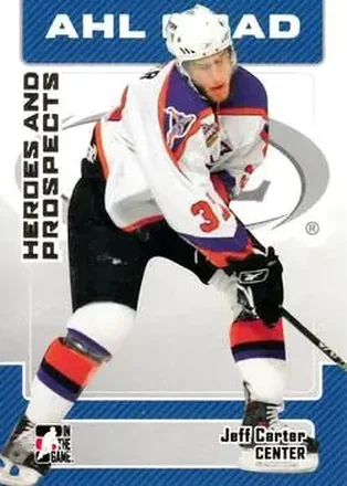 2006-07 In The Game Heroes and Prospects #18 Jeff Carter