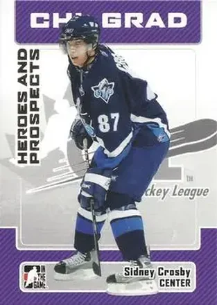 Sidney Crosby · 2006-07 In The Game Heroes and Prospects #24