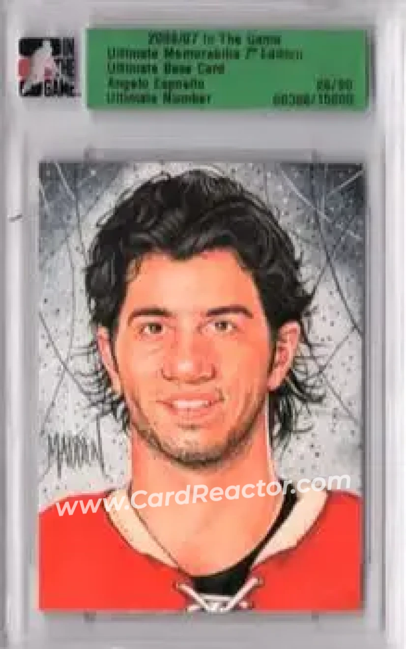 2006-07 In The Game Ultimate Memorabilia #NNO - Angelo Esposito - Quebec Remparts