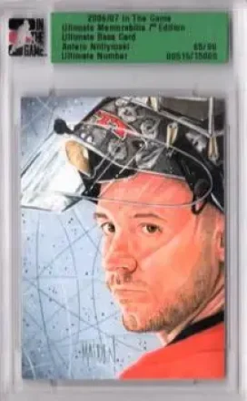 Antero Niittymaki · 2006-07 In The Game Ultimate Memorabilia #NNO