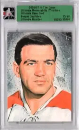Bernie Geoffrion · 2006-07 In The Game Ultimate Memorabilia #NNO