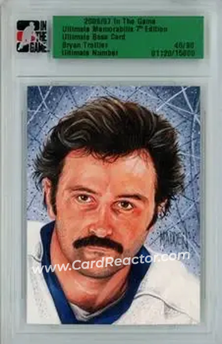 2006-07 In The Game Ultimate Memorabilia #NNO - Bryan Trottier - New York Islanders - Front 2006-07 In The Game Ultimate Memorabilia #NNO - Bryan Trottier - New York Islanders - Front