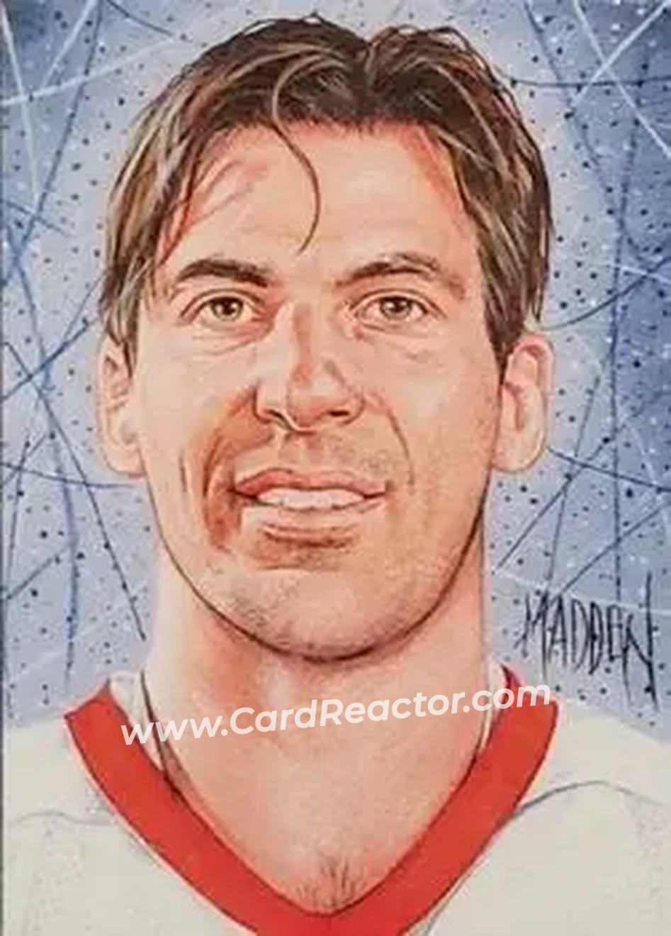 2006-07 In The Game Ultimate Memorabilia #NNO - Chris Chelios - Detroit Red Wings - Front