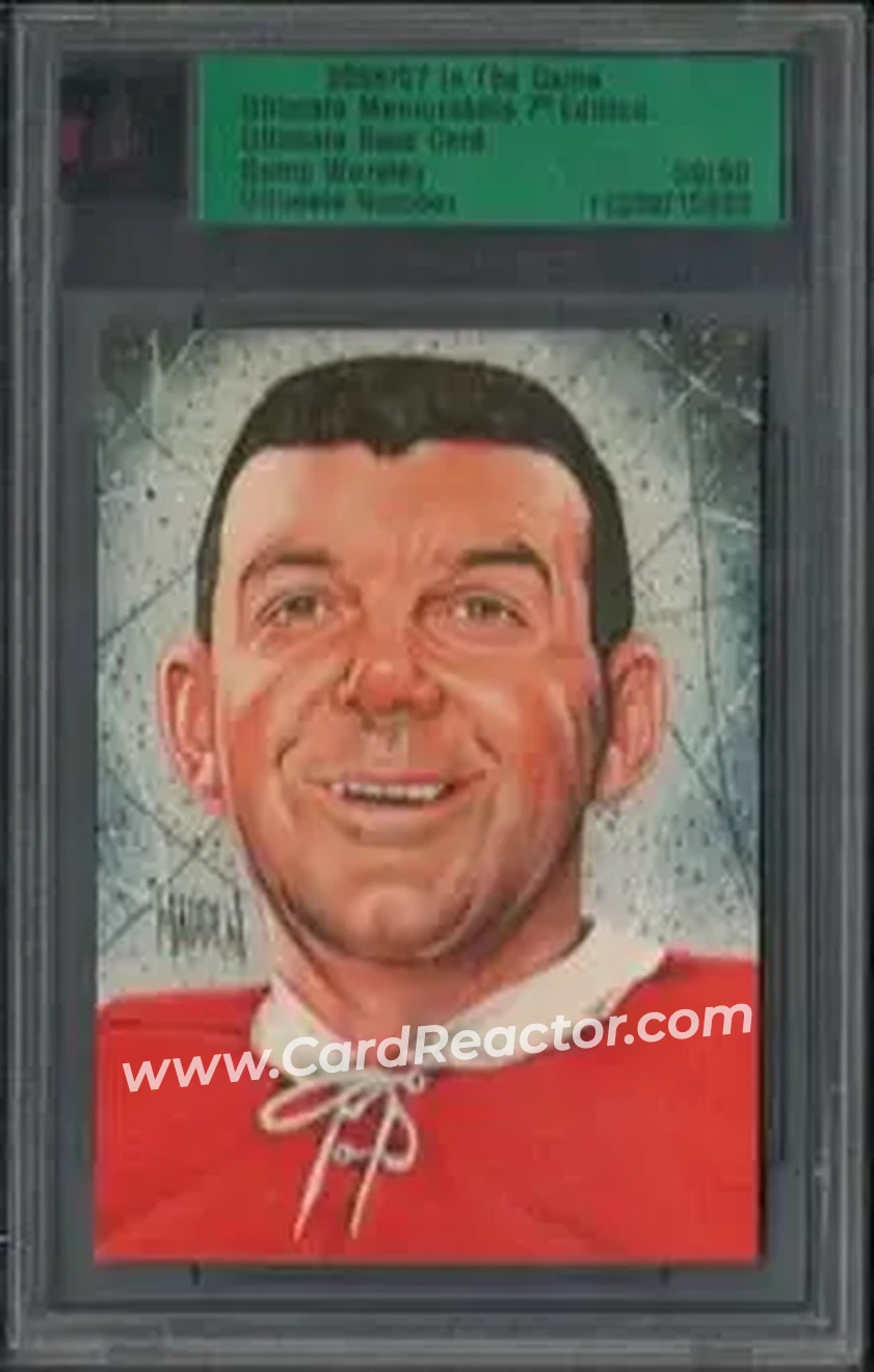2006-07 In The Game Ultimate Memorabilia #NNO - Gump Worsley - Montreal Canadiens - Front