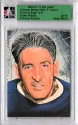 Lester Patrick · 2006-07 In The Game Ultimate Memorabilia #NNO