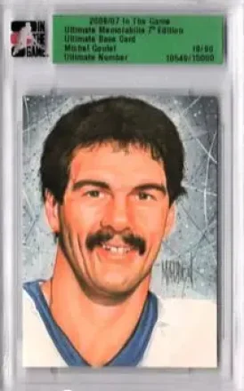 Michel Goulet · 2006-07 In The Game Ultimate Memorabilia #NNO